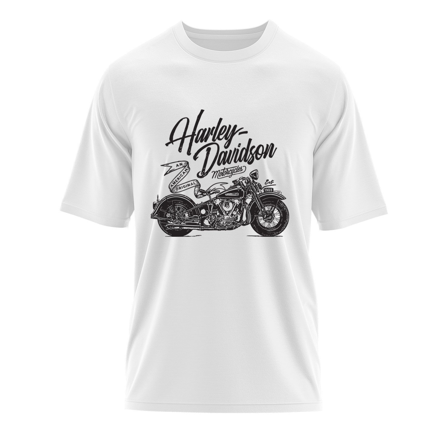 H-D An American Original Oversize Tişört