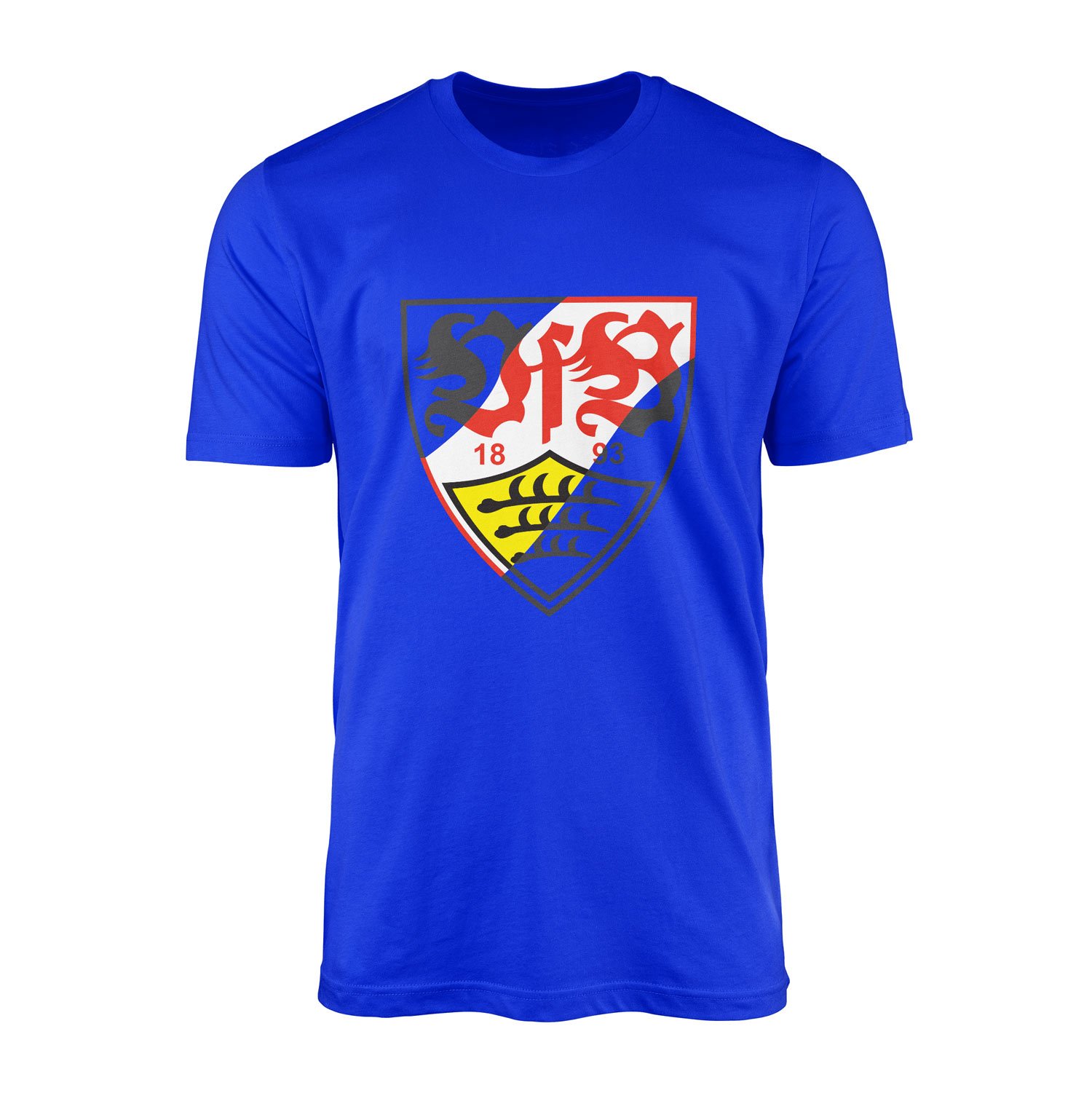 VfB Stuttgart Big Tişört L - Mavi