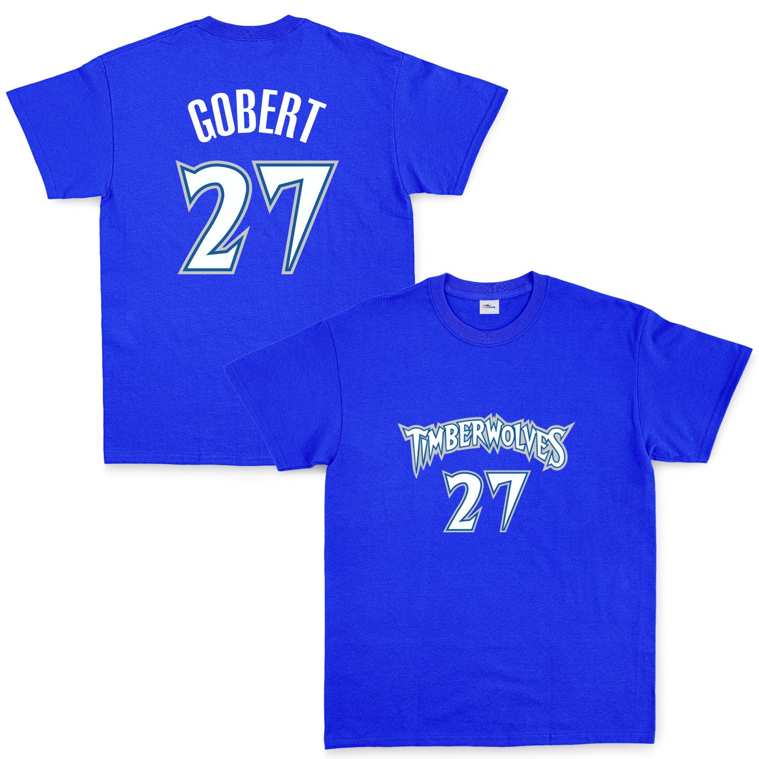 Rudy Gobert Minnesota 27 Forma Tişört M - Mavi