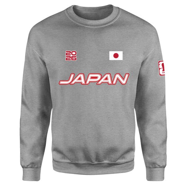 Japonya 2026 Sweatshirt S - Gri