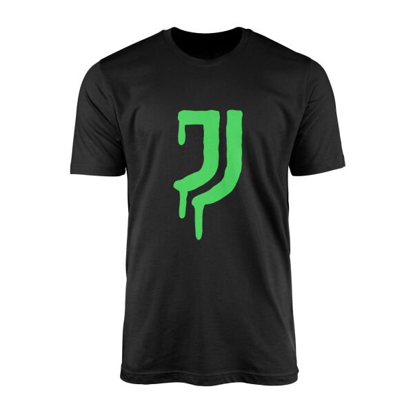 Juventus Acid Green Tişört XL - Siyah