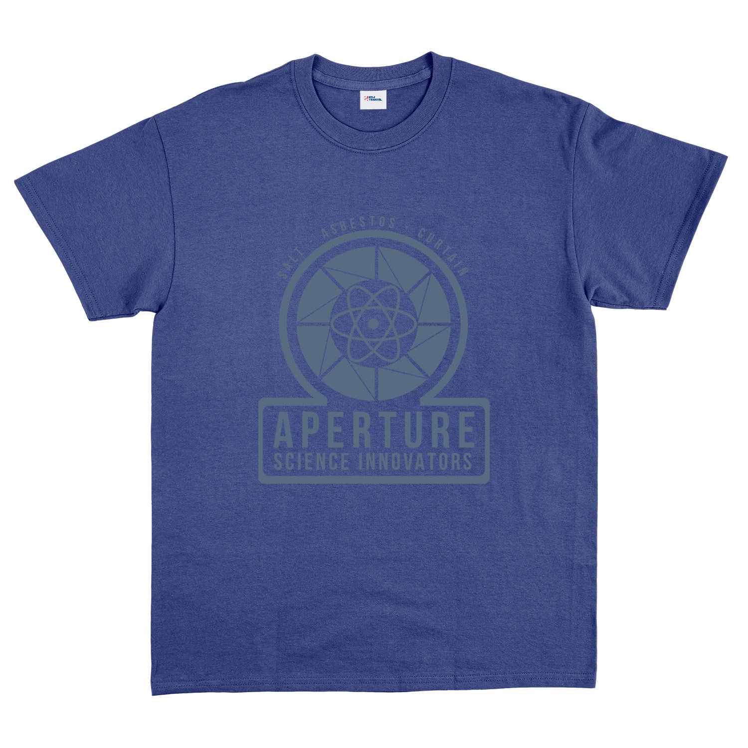 Aperture Labs | Science Innovators Tişört M - İndigo Mavisi