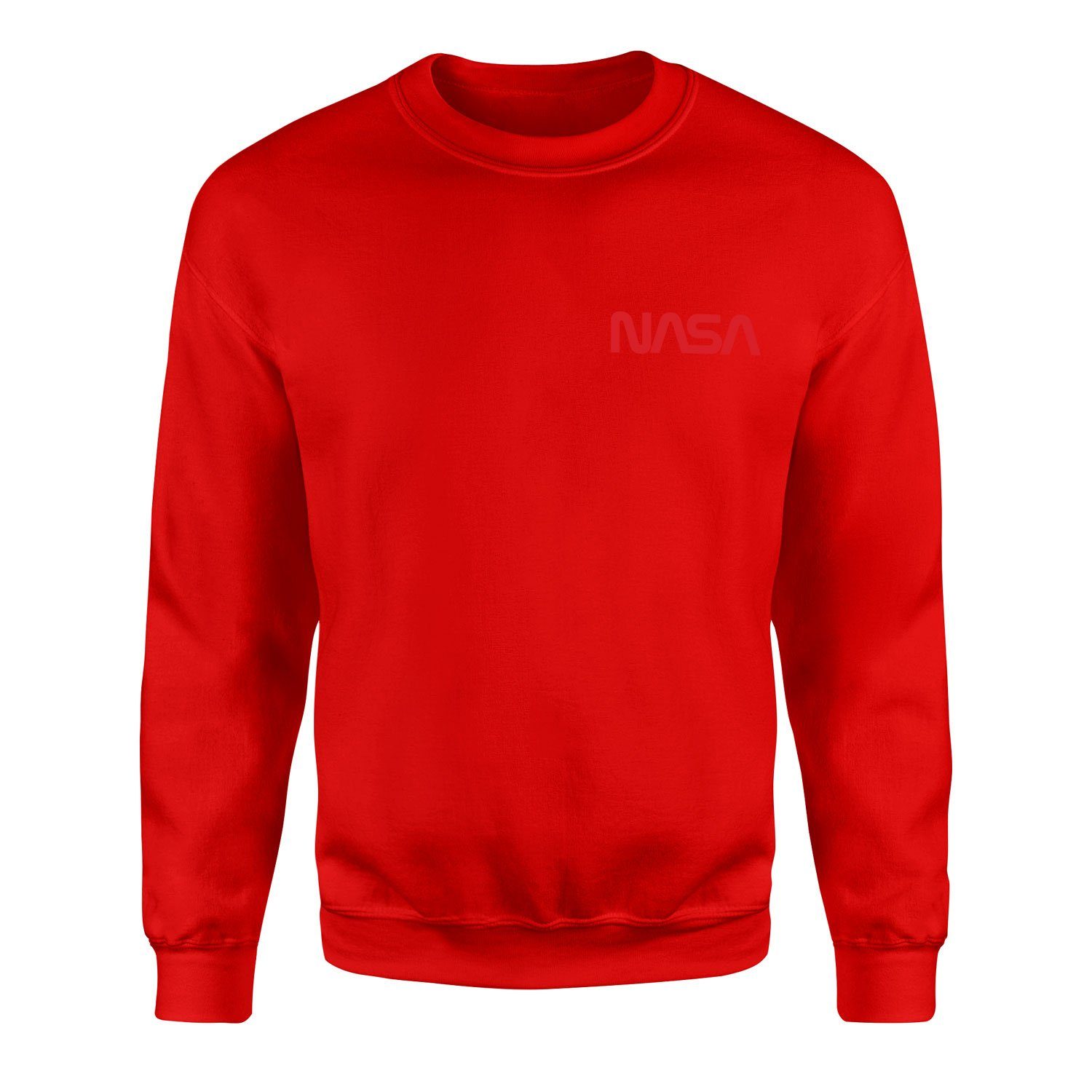 NASA Red Sweatshirt L - Kırmızı