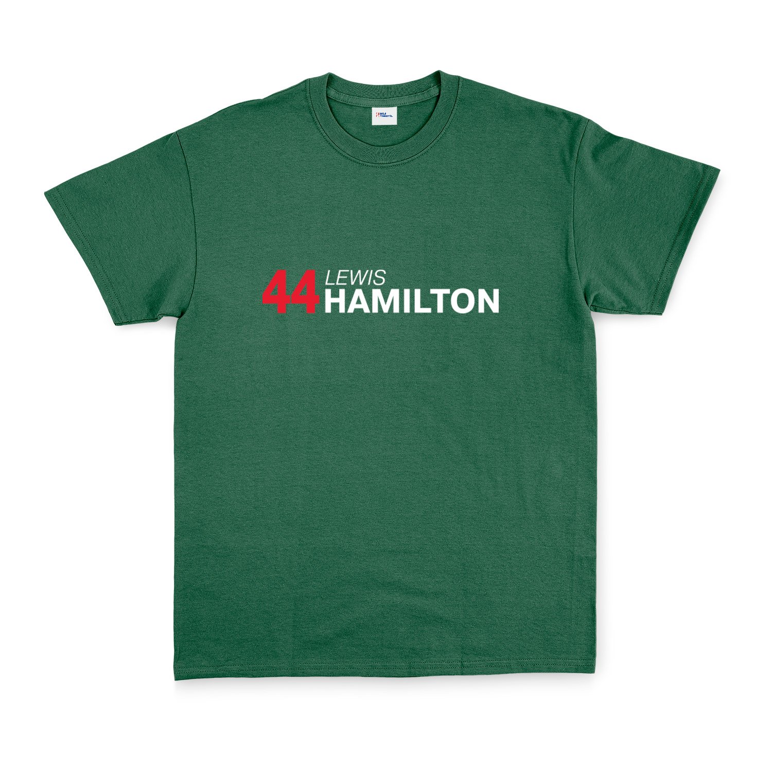 Lewis Hamilton 44 Tişört M - Nefti Yeşili