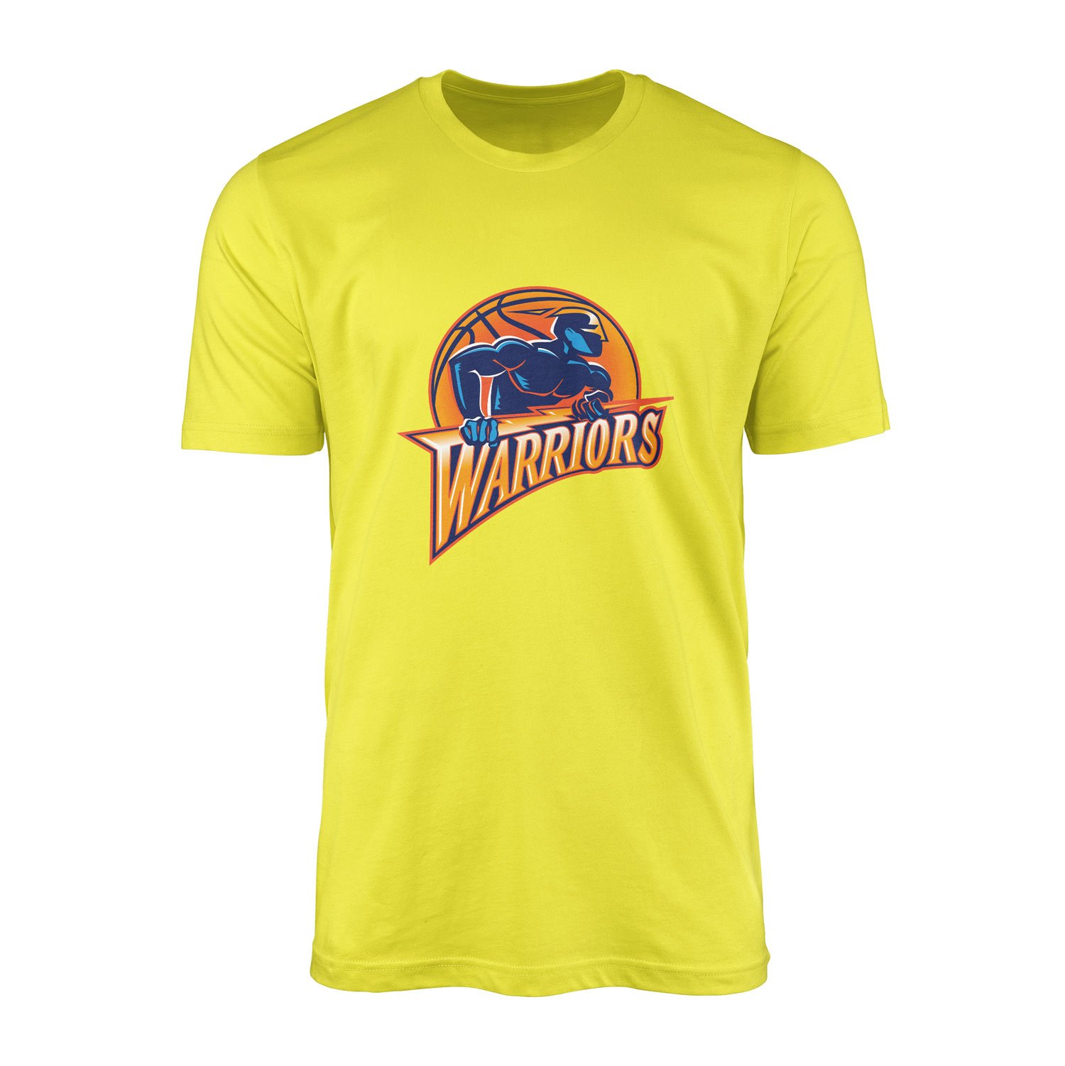Warriors Retro Tişört XXL - Sarı