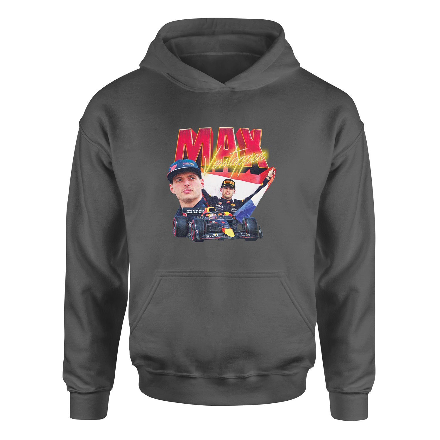 Max Verstappen Champion Hoodie M - Füme