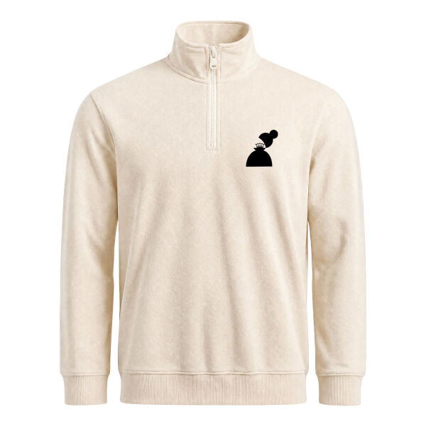 Pawn’s Journey Yarım Fermuarlı Sweatshirt