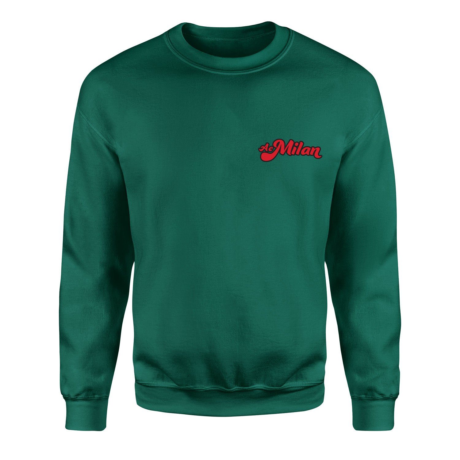 AC Milan Cursive Sweatshirt XXL - Nefti Yeşili
