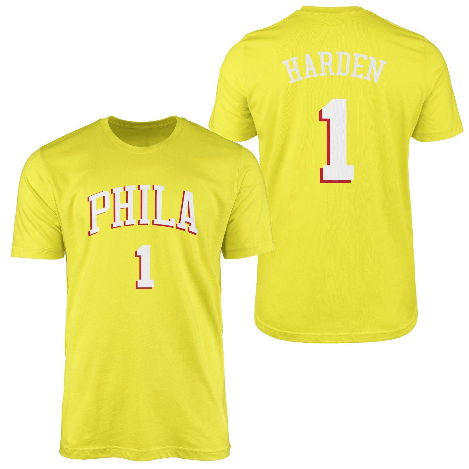 James Harden Philadelphia Forma Tişört XL - Sarı