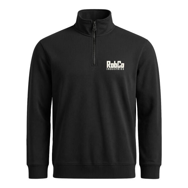 RobCo Industries Fallout Yarım Fermuarlı Sweatshirt
