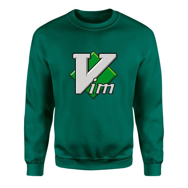 Vim Sweatshirt XL - Nefti Yeşili