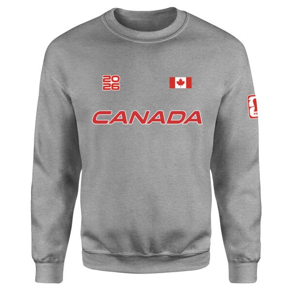 Kanada 2026 Sweatshirt L - Gri