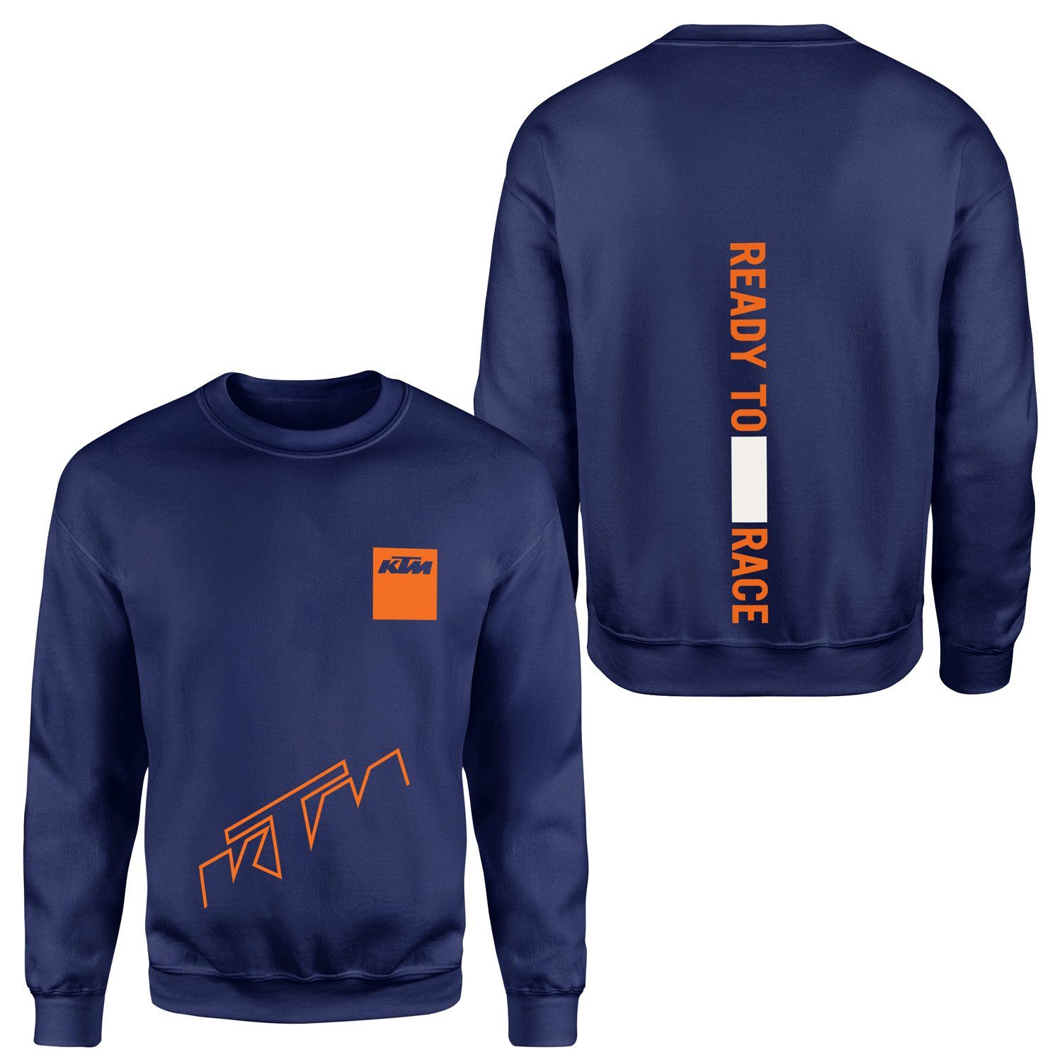KTM Racing Erzbergrodeo Extreme SE Sweatshirt S - İndigo Mavisi