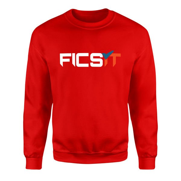 FICSIT Inc. | Satisfactory Sweatshirt XXL - Kırmızı