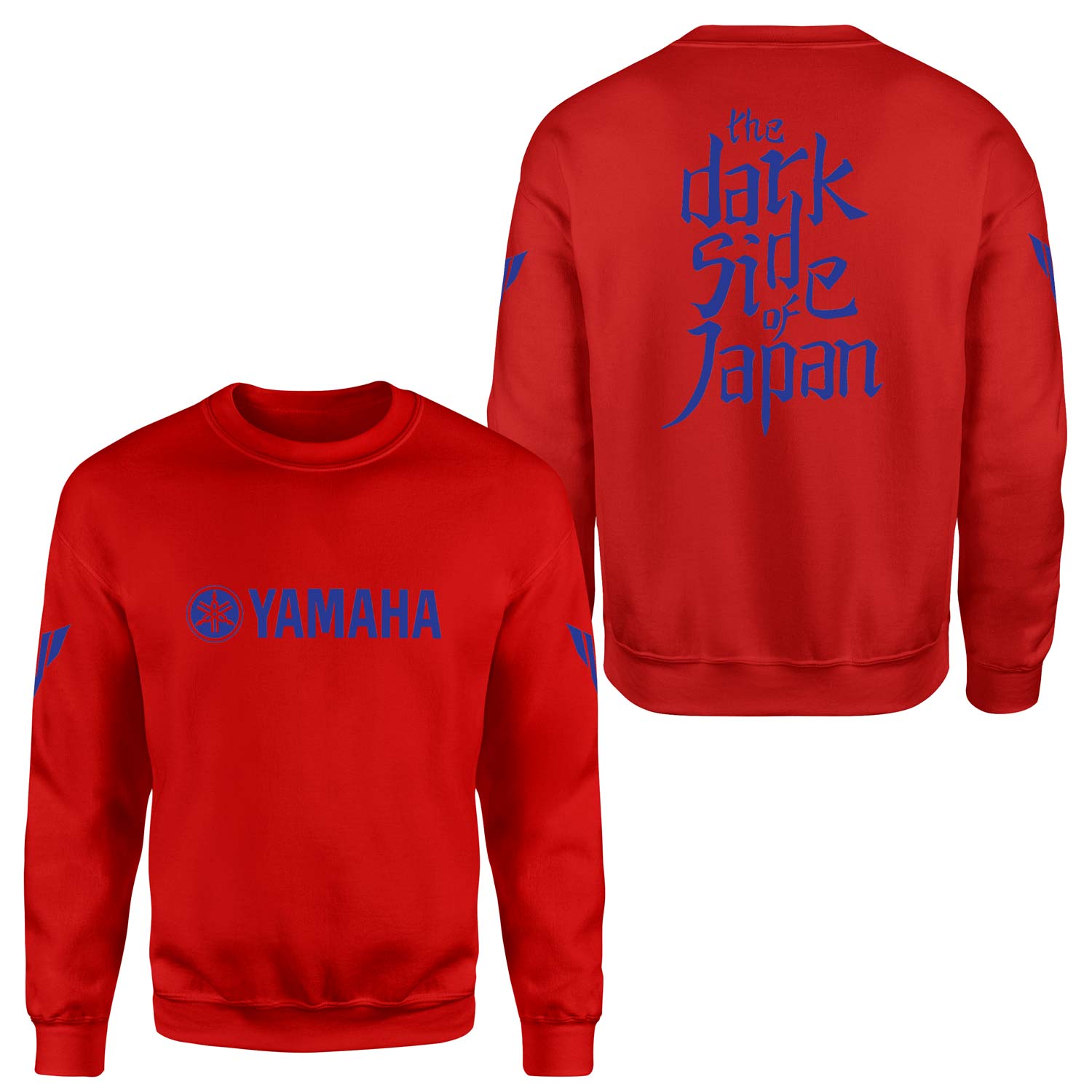 YAMAHA Dark Side of Japan II Edition Sweatshirt XL - Kırmızı