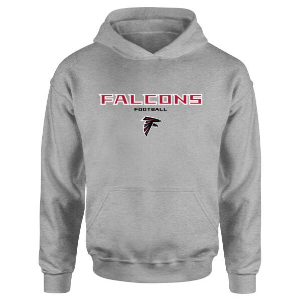 Falcons Football Hoodie L - Gri