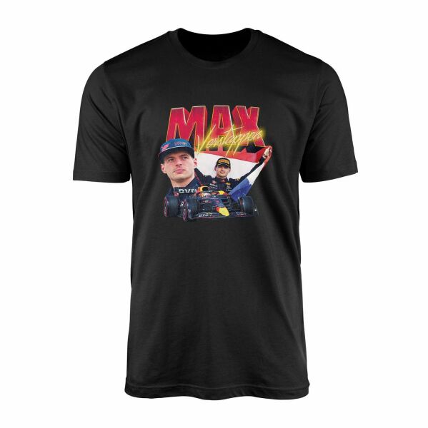 Max Verstappen Champion Tişört M - Siyah