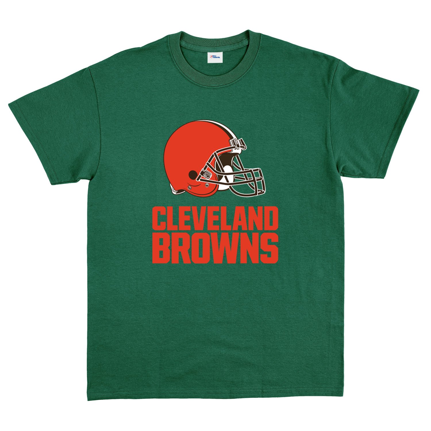 Cleveland Browns WL Tişört XXL - Nefti Yeşili