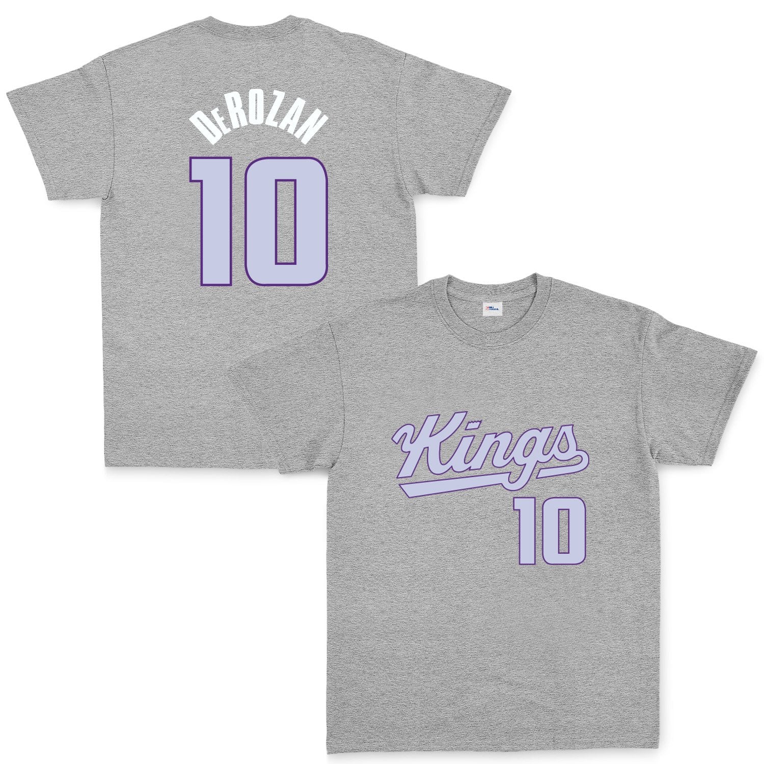 DeMar DeRozan 10 Kings Forma Tişört XXL - Gri