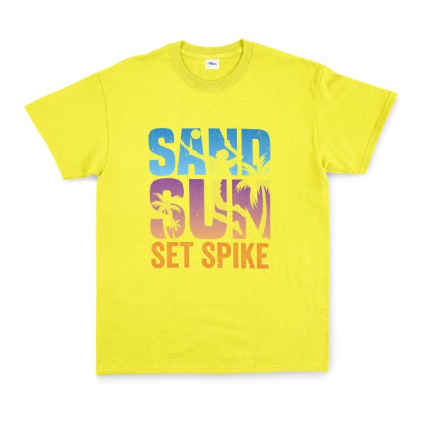 Sand Sun Set Spike Tişört M - Sarı