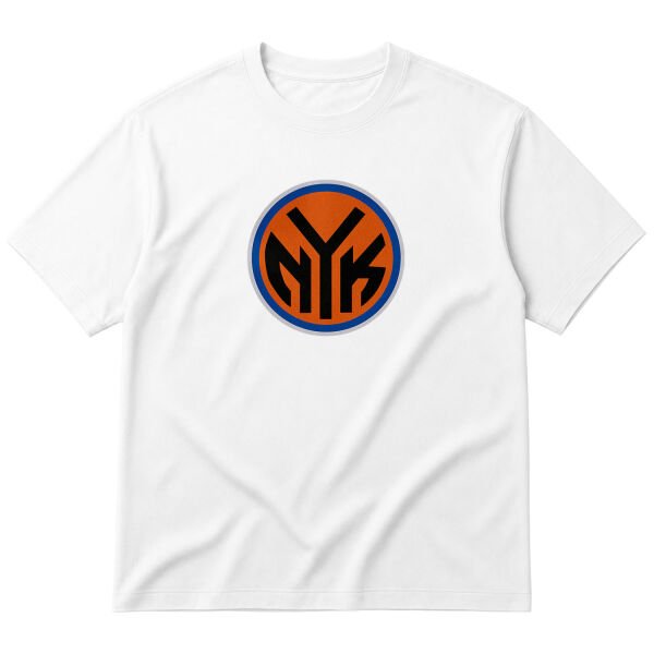 NYK Oversize Tişört XL - Beyaz