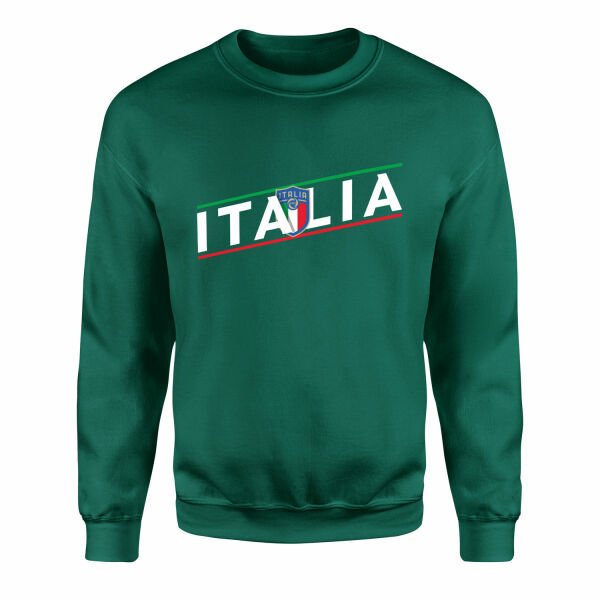Forza Italia Sweatshirt S - Nefti Yeşili