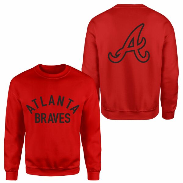 Atlanta Braves Muted Sweatshirt M - Kırmızı