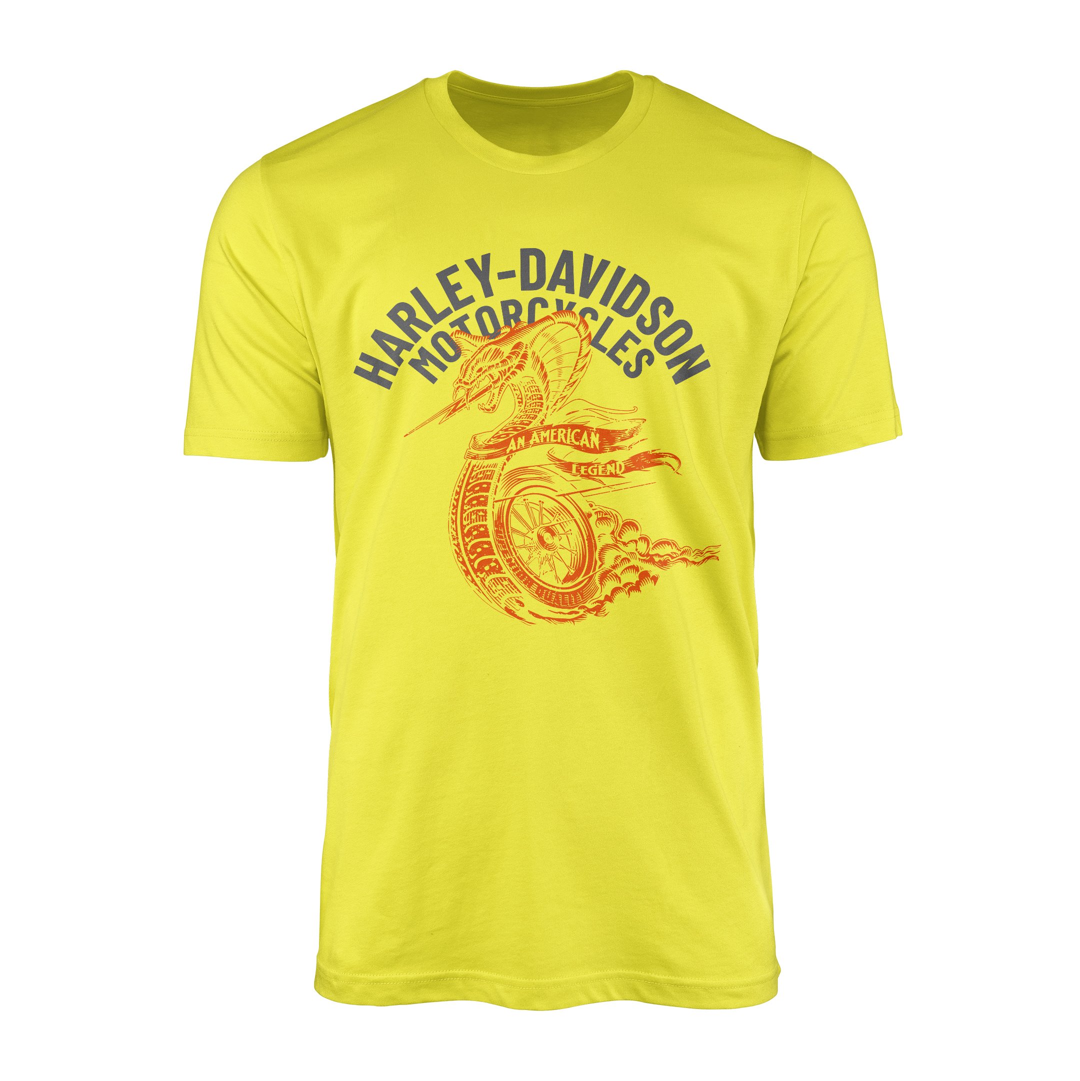 Harley Davidson An American Legend Tişört XXL - Sarı