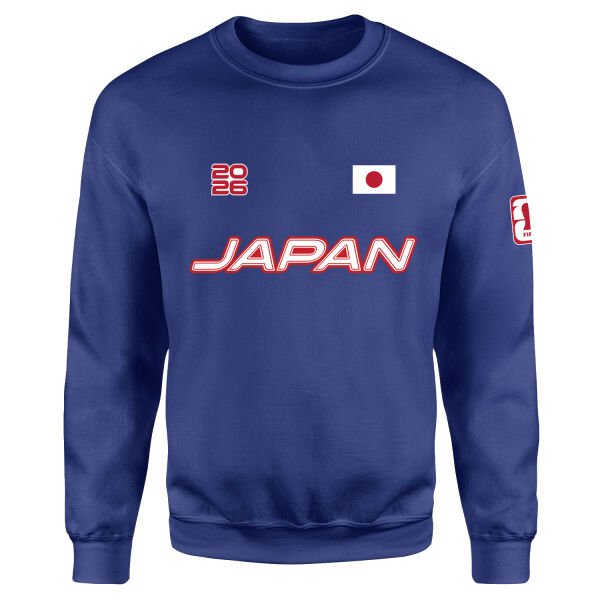 Japonya 2026 Sweatshirt M - İndigo Mavisi
