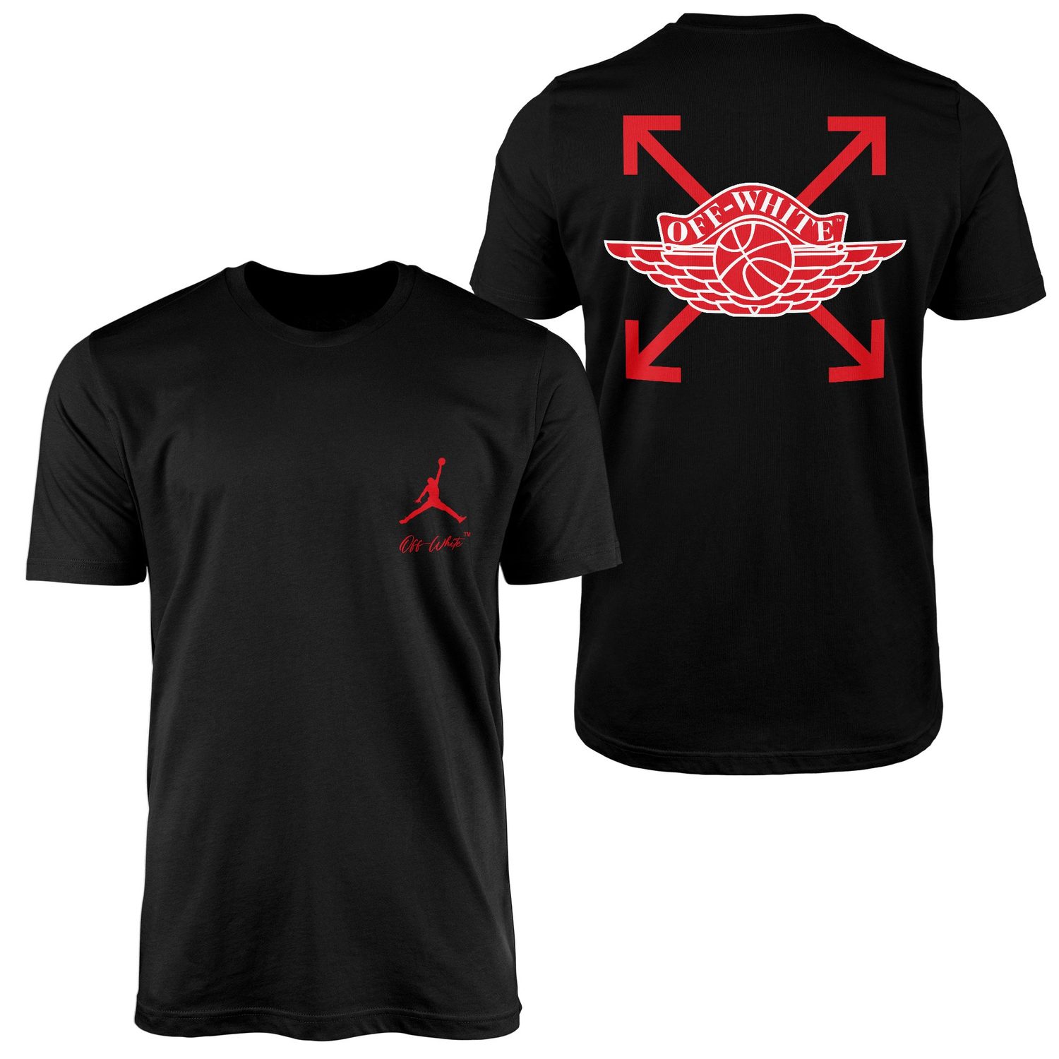 Air Jordan OFF Tişört L - Siyah | OUTLET