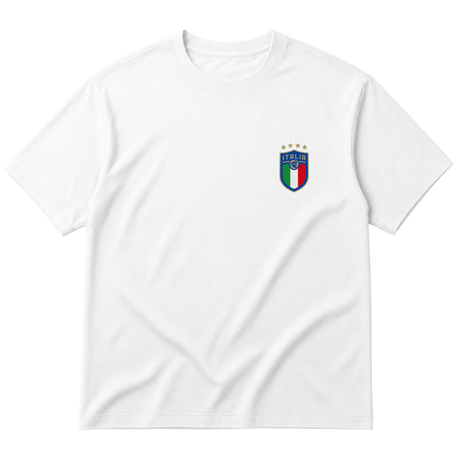 Italia Oversize Tişört XL - Beyaz