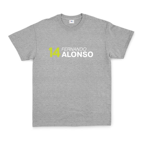 Fernando Alonso 14 Tişört XL - Gri