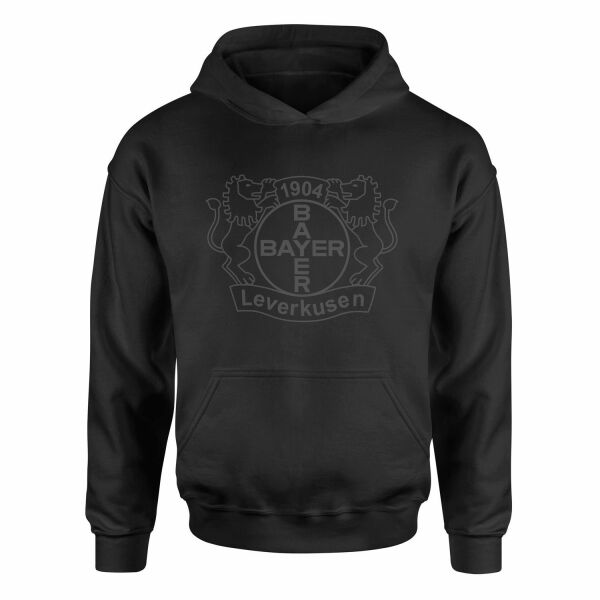 Bayer Leverkusen Shield Hoodie XL - Siyah