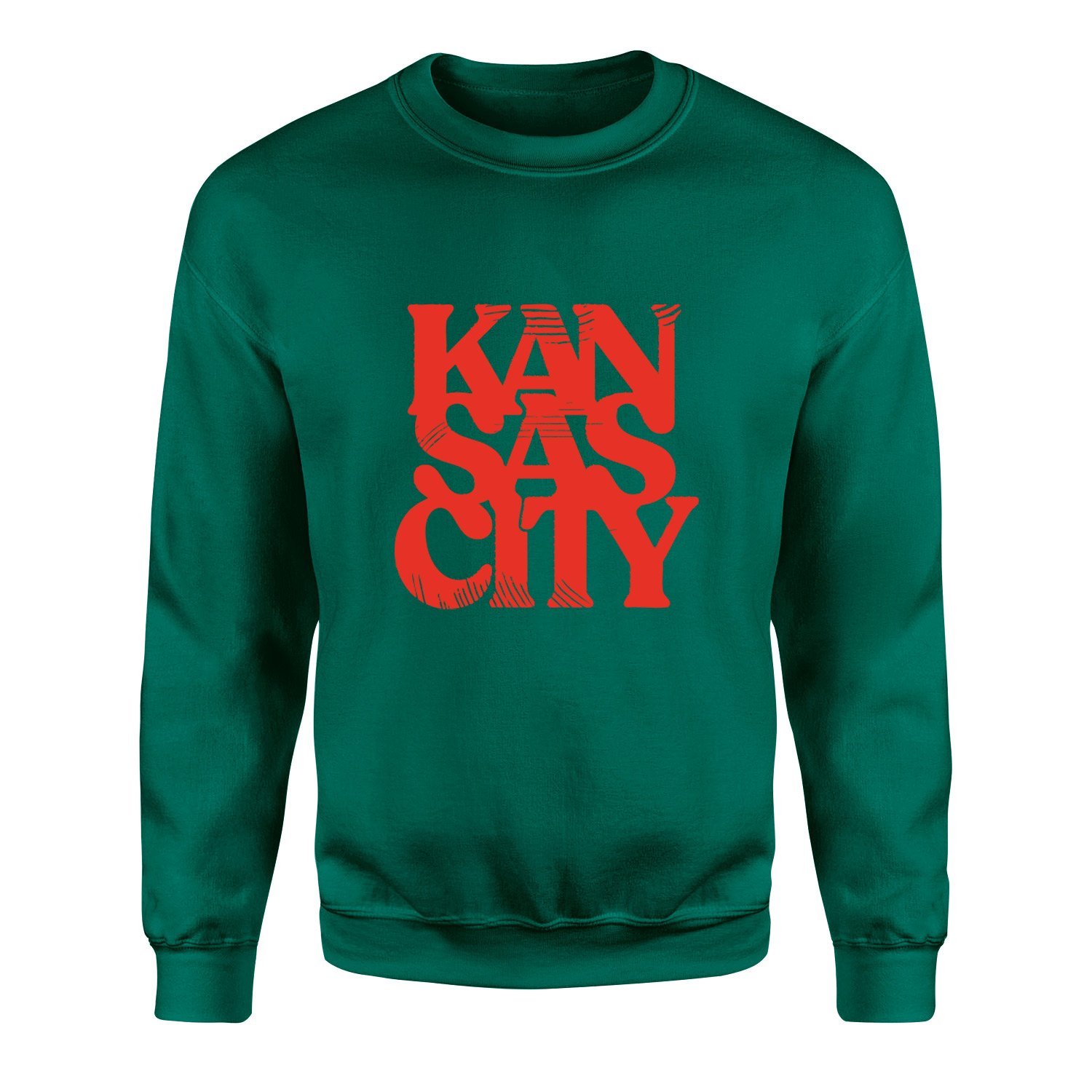 Kansas City Sweatshirt S - Nefti Yeşili