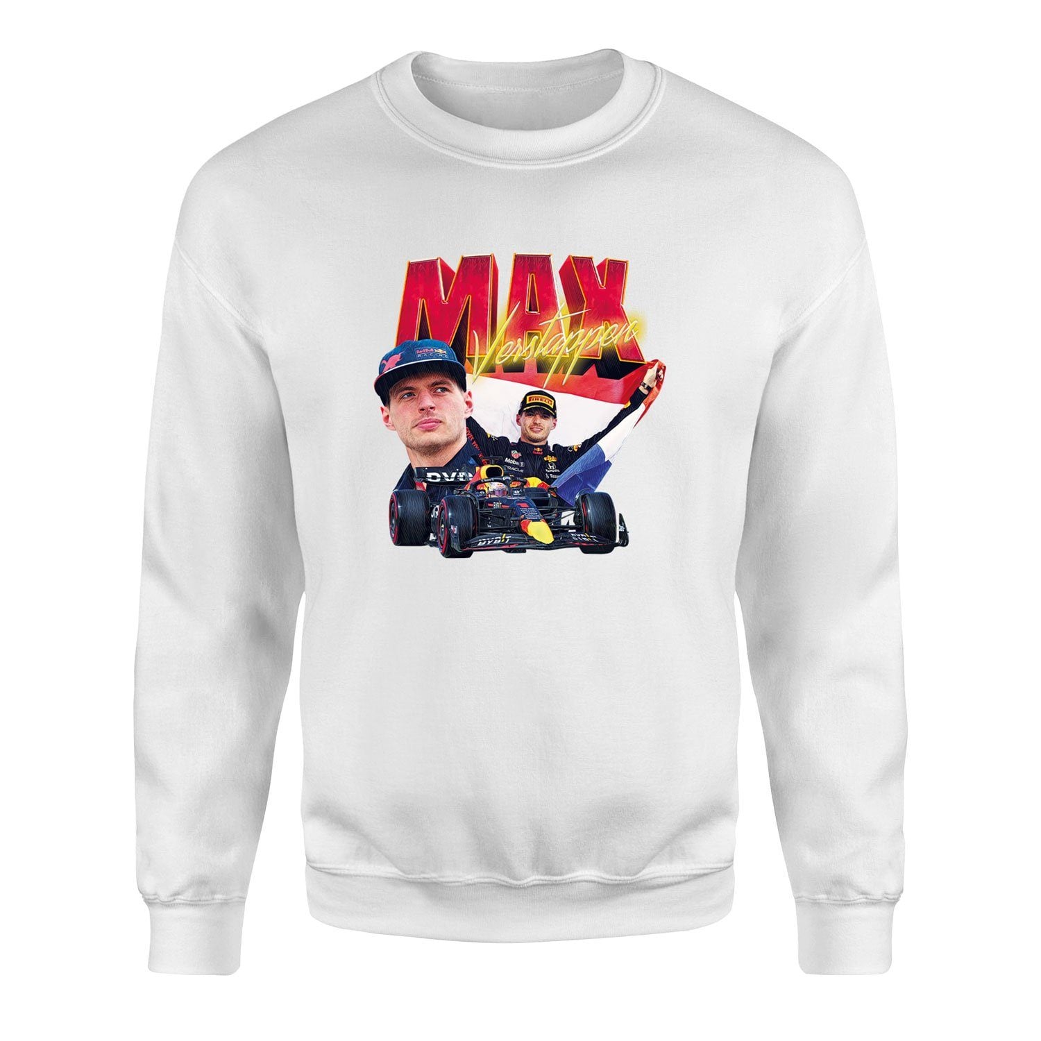 Max Verstappen Champion Sweatshirt XL - Beyaz