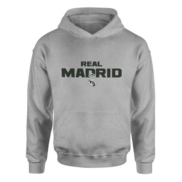 REAL MADRID Hoodie XL - Gri