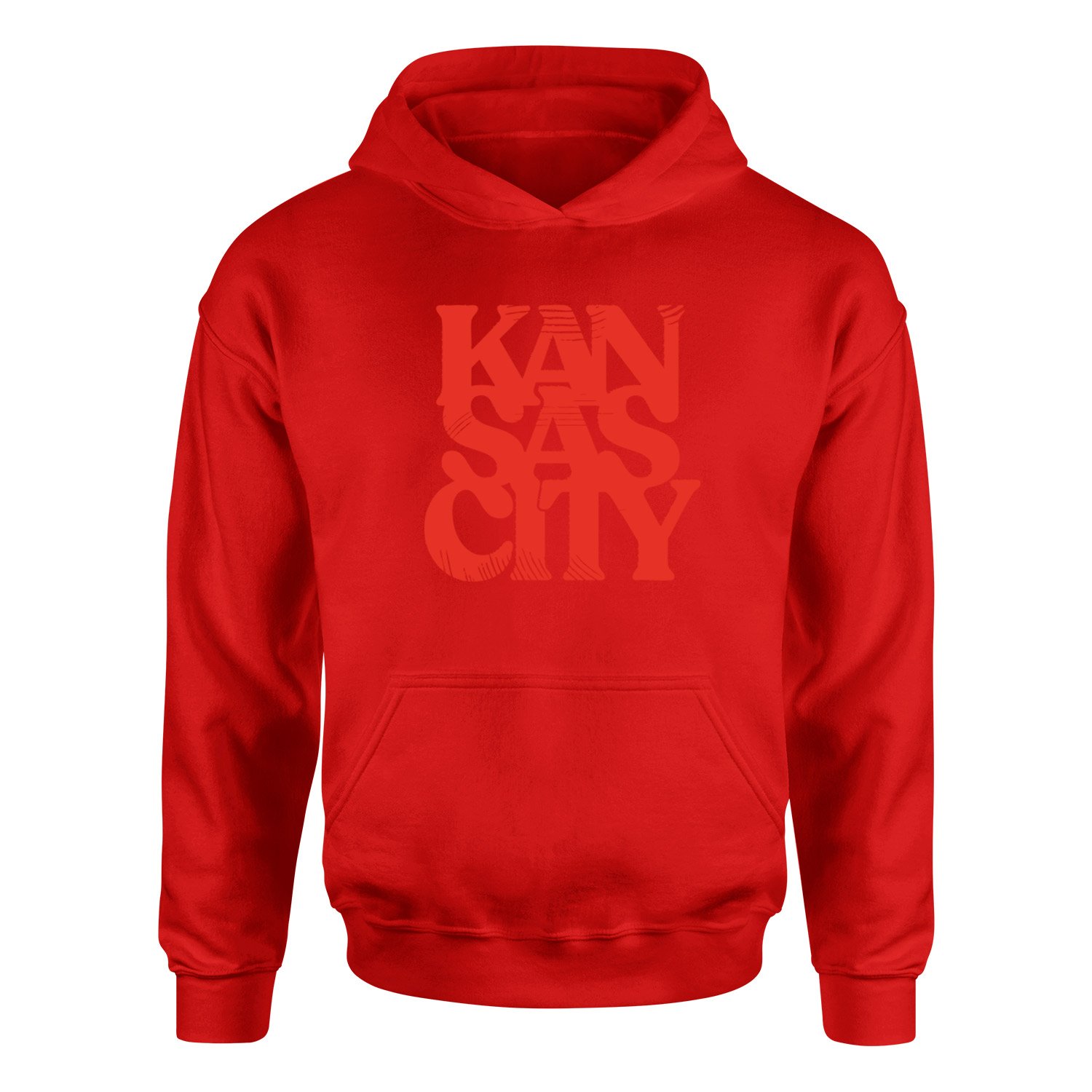 Kansas City Hoodie XXL - Kırmızı