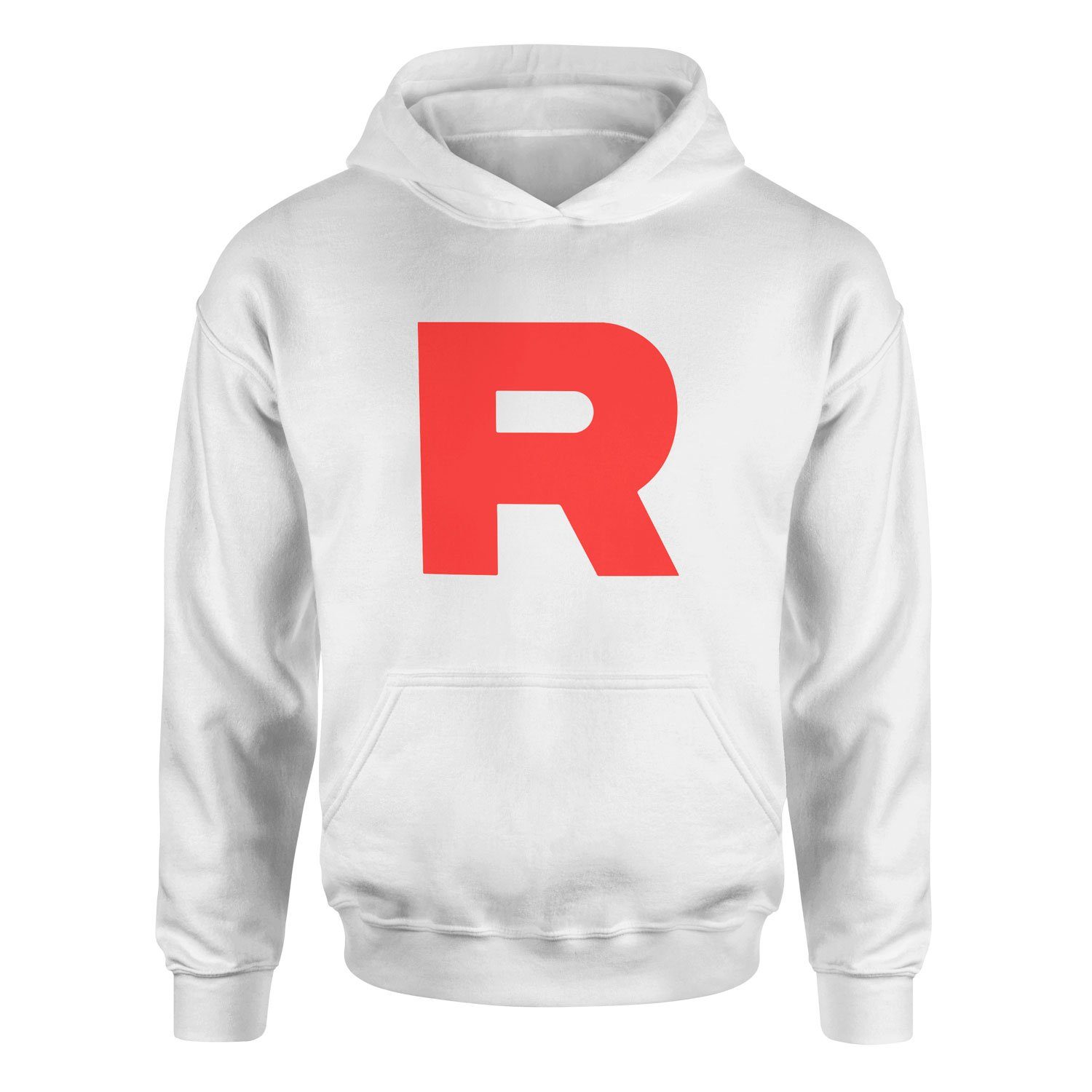 Team Rocket Hoodie XL - Beyaz