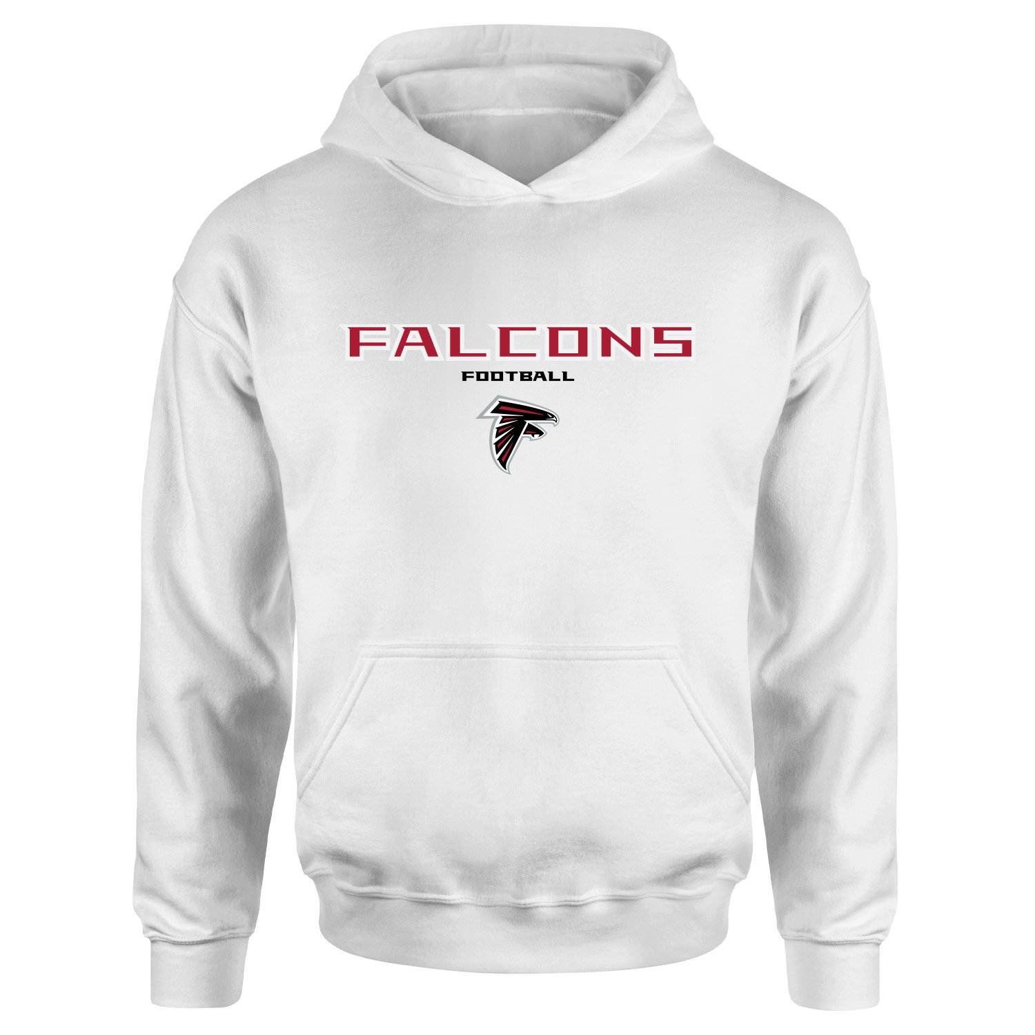 Falcons Football Hoodie L - Beyaz