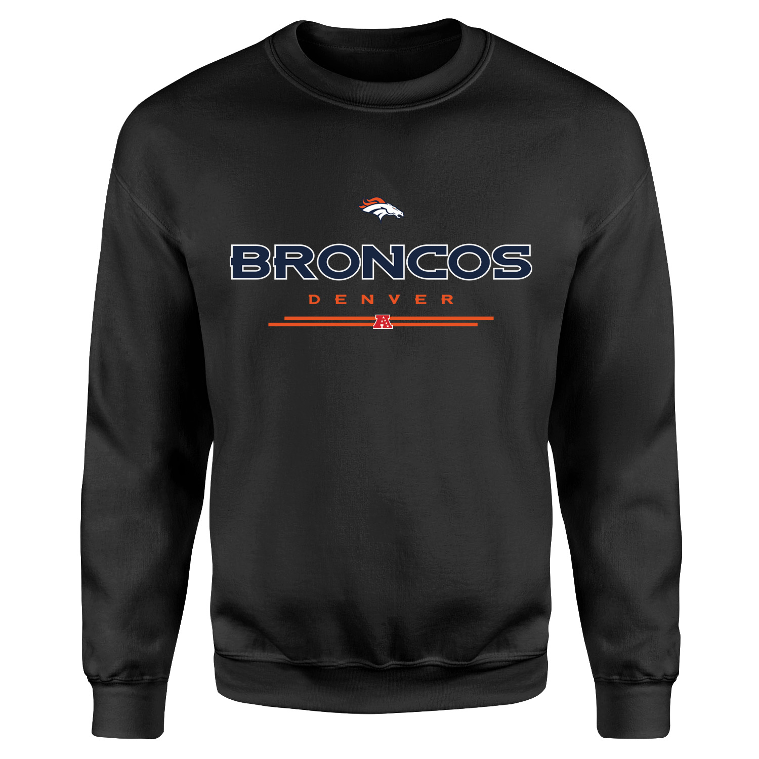 Denver Broncos AFC Sweatshirt L - Siyah
