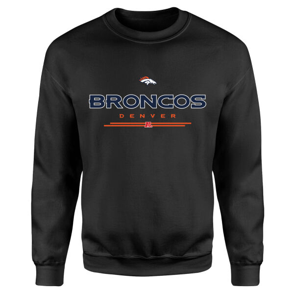 Denver Broncos AFC Sweatshirt L - Siyah