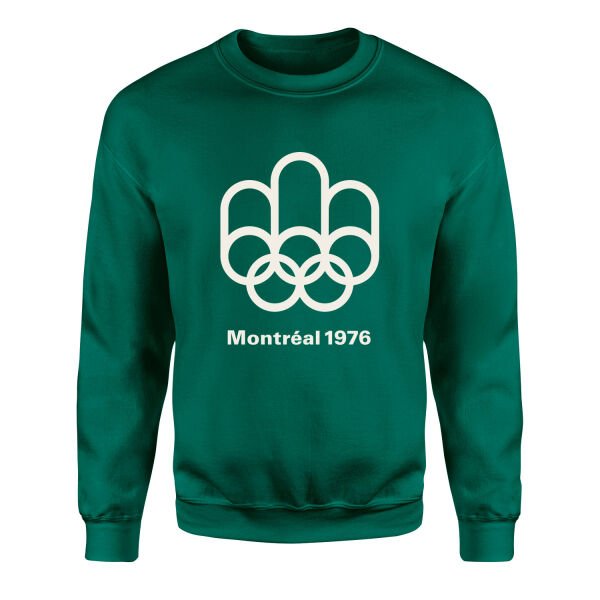 Montreal 1976 Sweatshirt XL - Nefti Yeşili