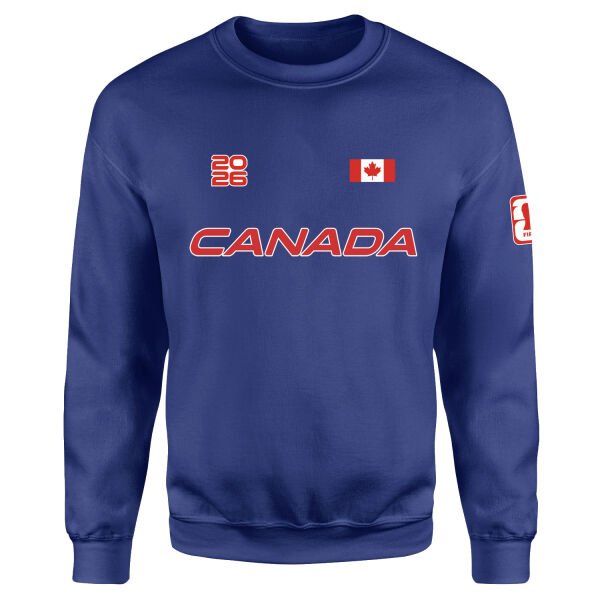 Kanada 2026 Sweatshirt XL - İndigo Mavisi