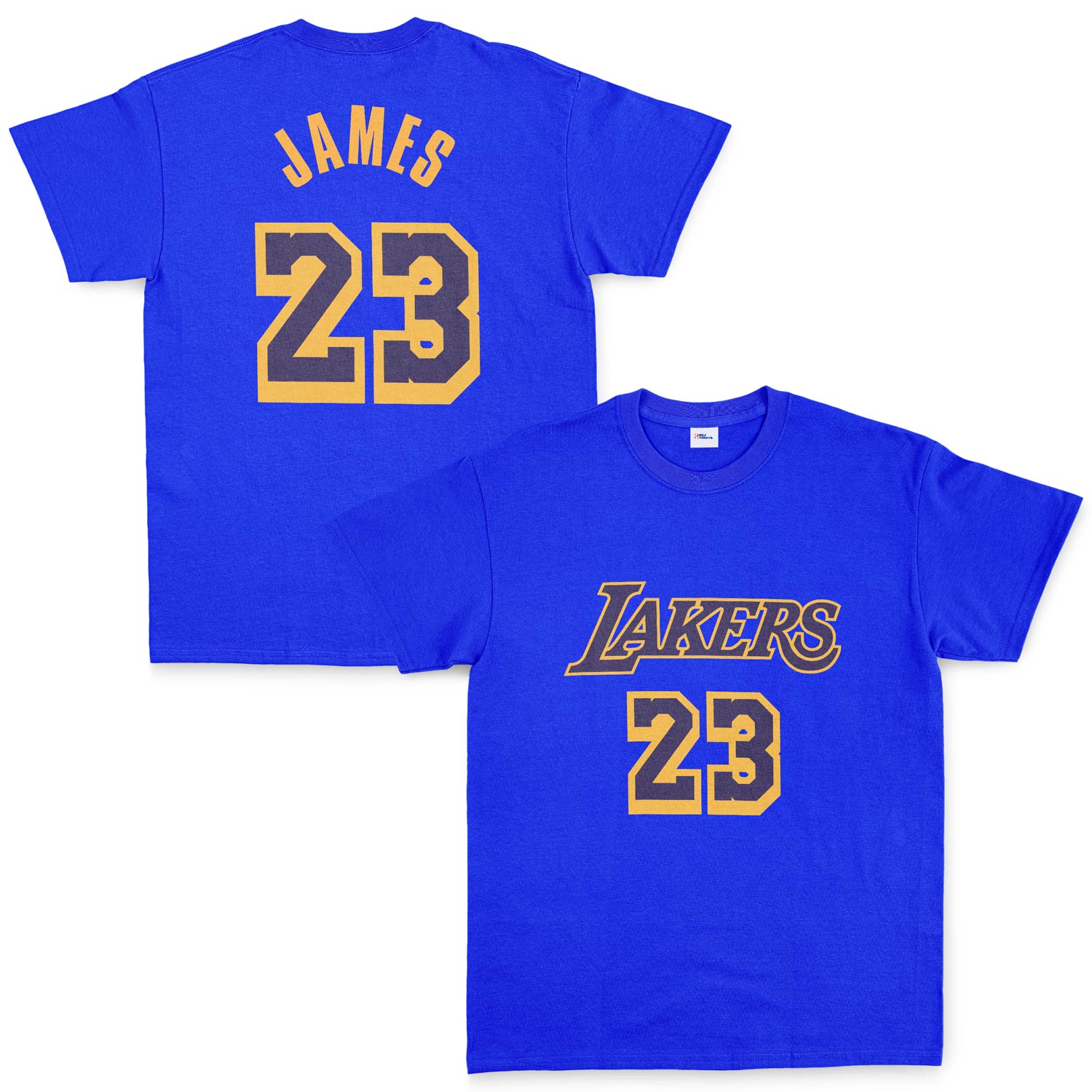 LeBron James 23 Lakers Tişört S - Mavi