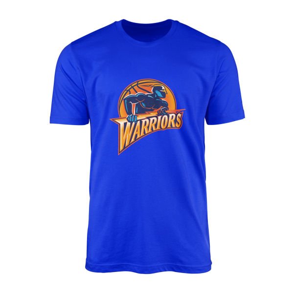 Warriors Retro Tişört S - Mavi