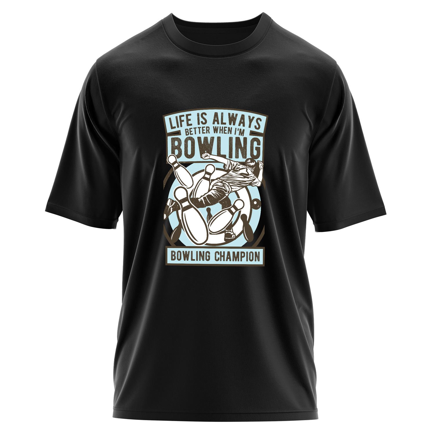 Bowling Champion Oversize Tişört