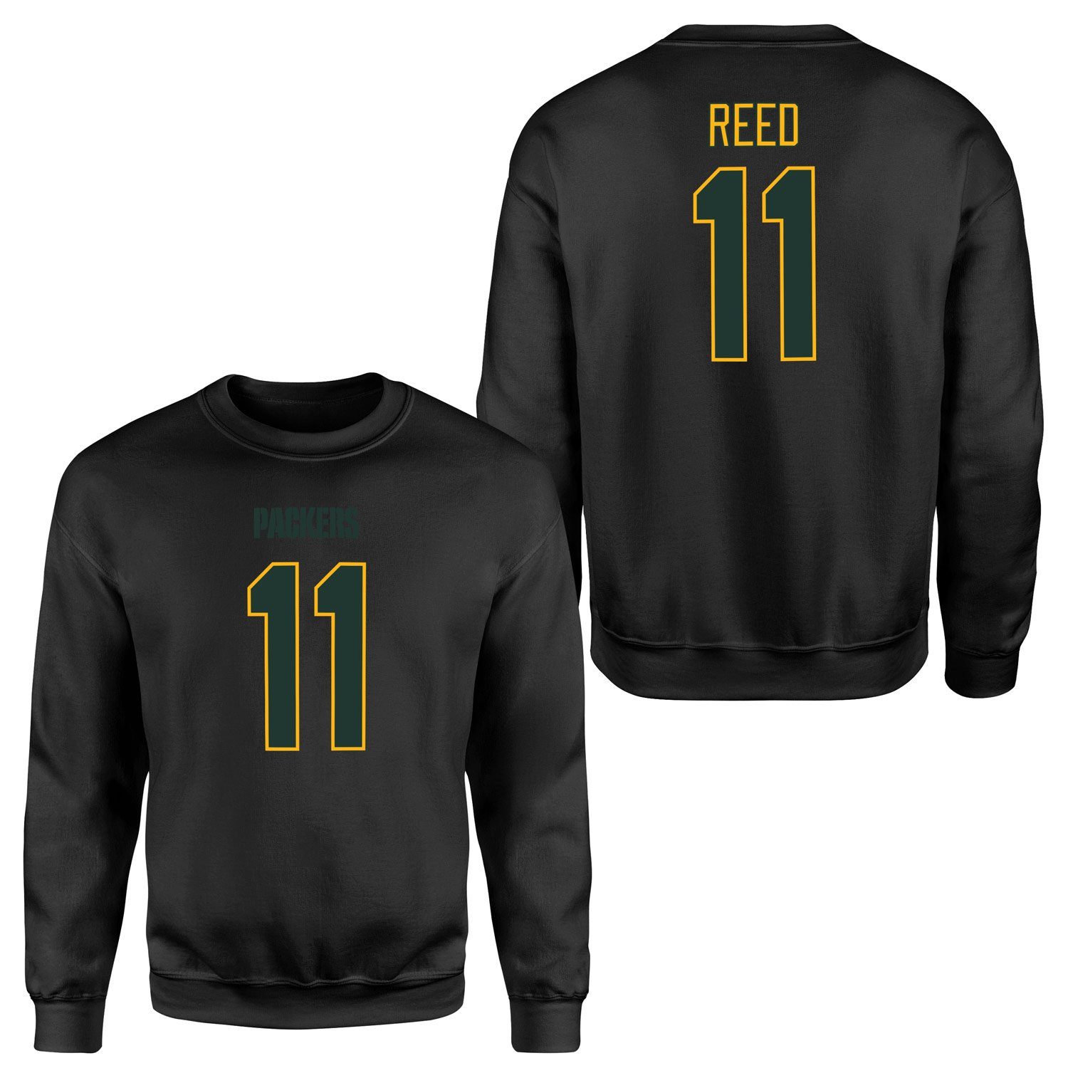 Jayden Reed Green Bay Packers Sweatshirt S - Siyah