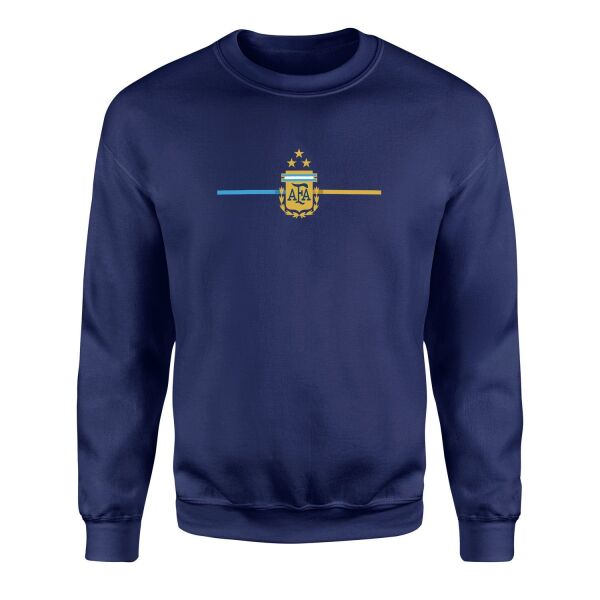 Arjantin Sweatshirt XL - İndigo Mavisi | OUTLET