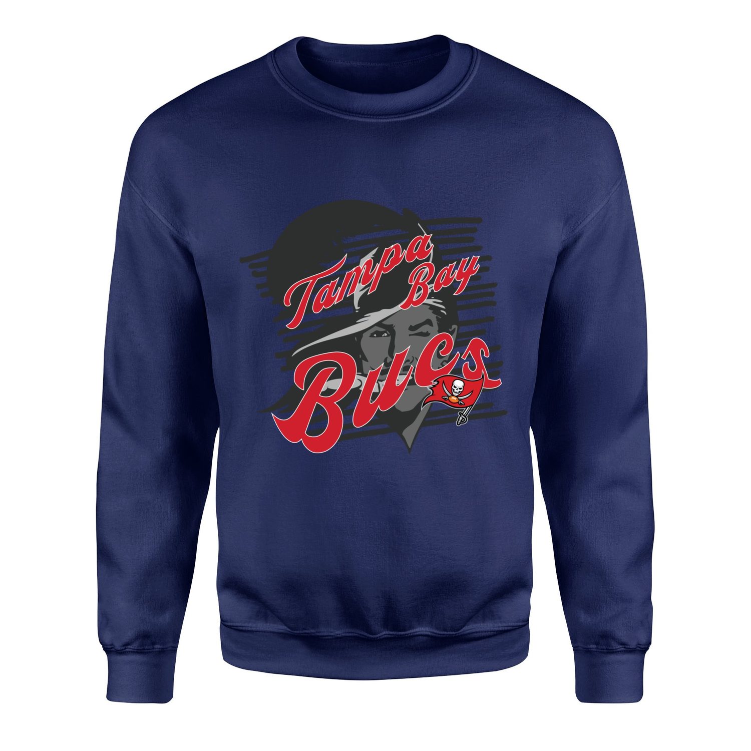 Tampa Bay Buccaneers Shipwreckers Sweatshirt L - İndigo Mavisi