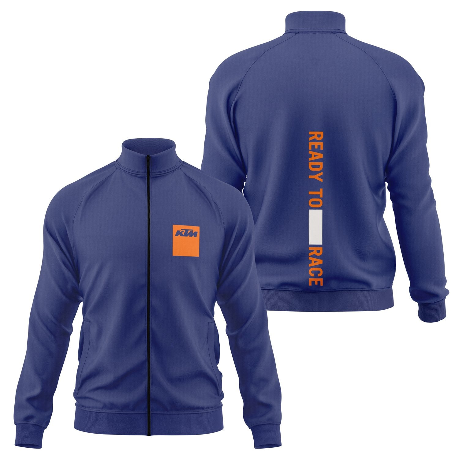 KTM Racing Erzbergrodeo Extreme SE Fermuarlı Sweatshirt XXL - İndigo Mavisi | OUTLET
